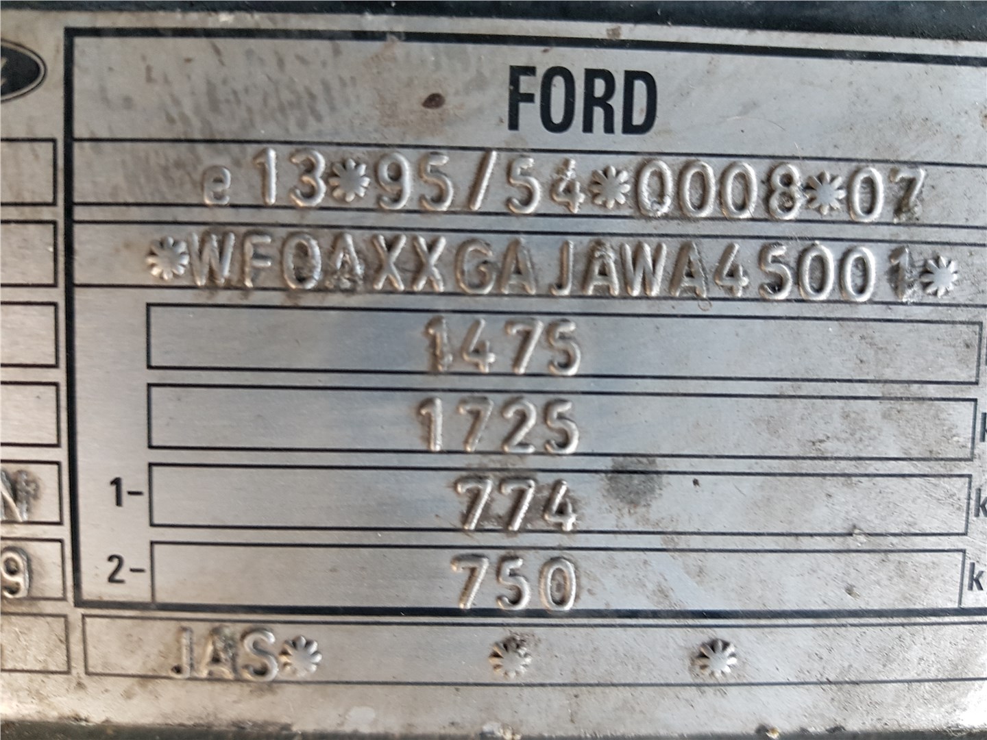 1008772 Двигатель стеклоочистителя (моторчик дворников) передний Ford Fiesta 1995-2000 1998