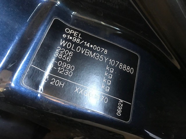 1923594 Блок управления подушками безопасности Opel Omega B 1994-2003 2000