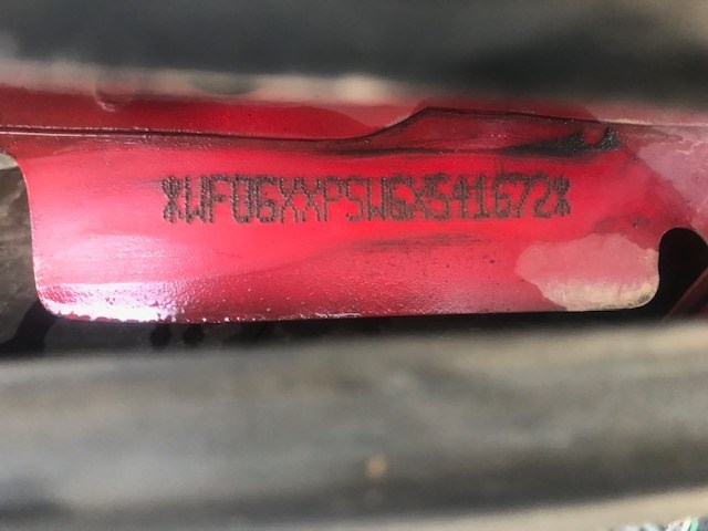 1094814 Амортизатор крышки багажника левая=правая Ford Galaxy 1995-2000 1999