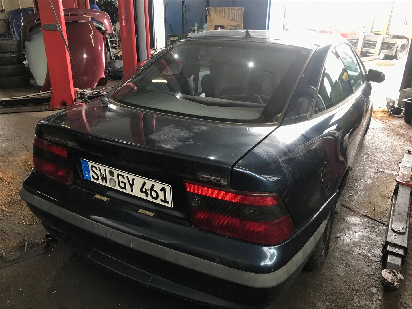 Диск железный Opel Calibra 1996