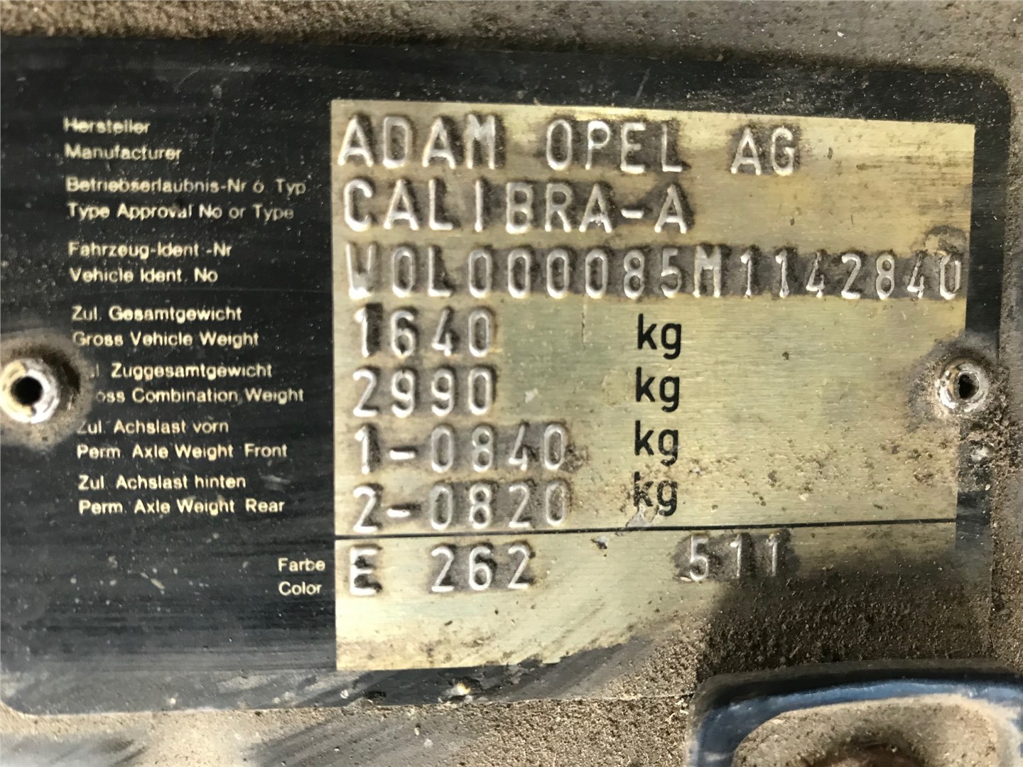 569102 Диск тормозной Opel Calibra 1996