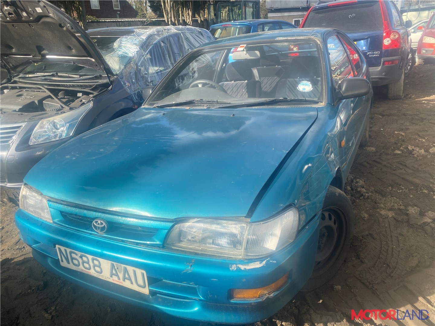 Недавно поступивший автомобиль Toyota Corolla 1992-1997 - разборочный номер  t20443