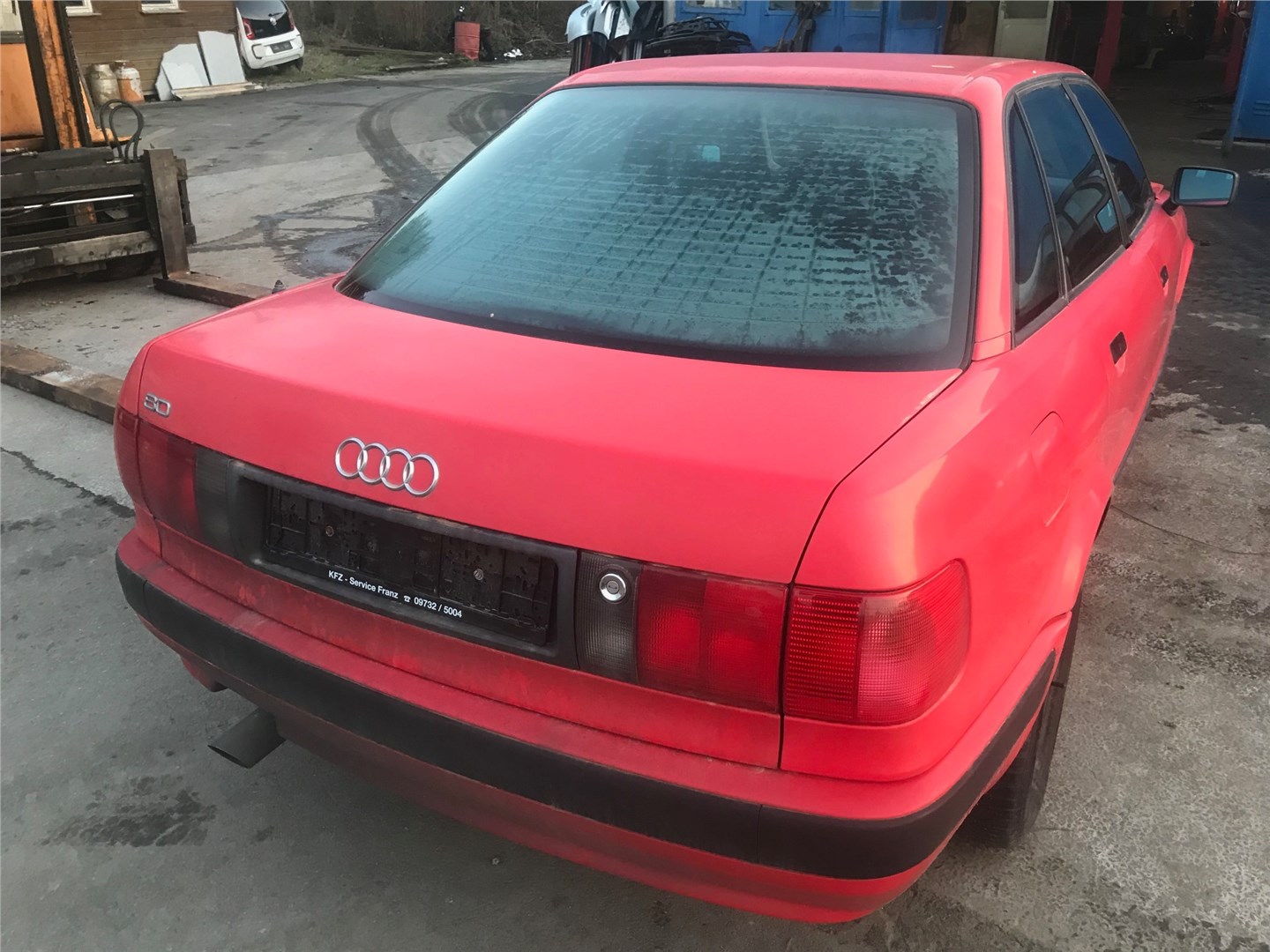 Лючок бензобака Audi 80 (B4) 1991-1994 1992