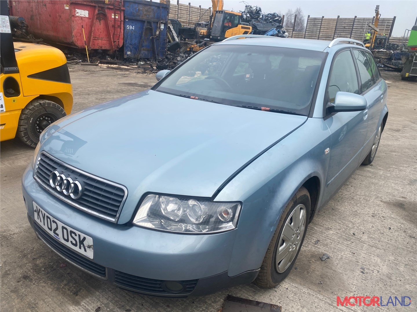 Недавно поступивший автомобиль Audi A4 (B6) 2000-2004 - разборочный номер  t20587