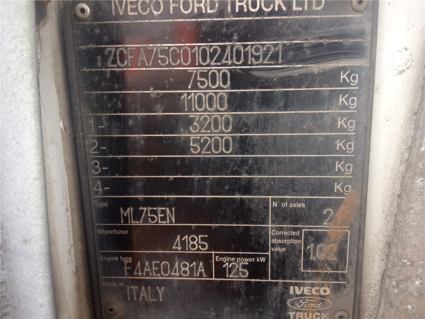 4896648 Коллектор выпускной Iveco EuroCargo 2 2003-2008 2003