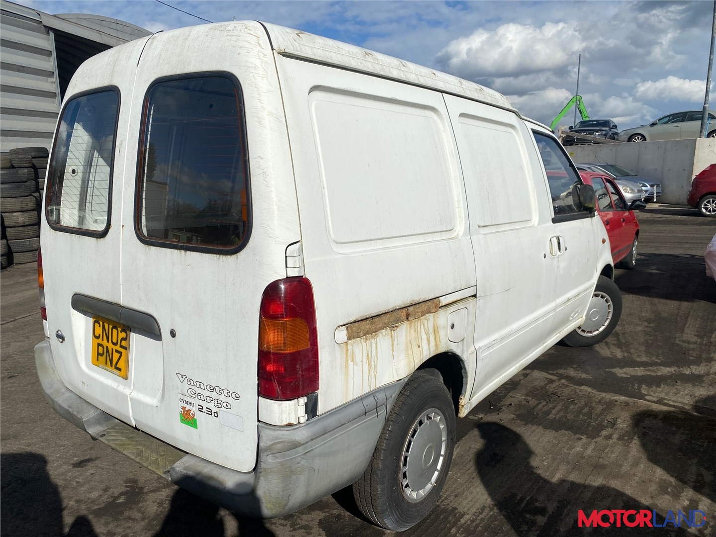 Недавно поступивший автомобиль Nissan Vanette 1994-2001 - разборочный номер  t20782