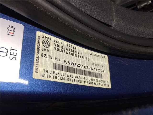 1K0505129L Кронштейн балки подвески зад. левая Volkswagen Golf 7 2012-2017 2014