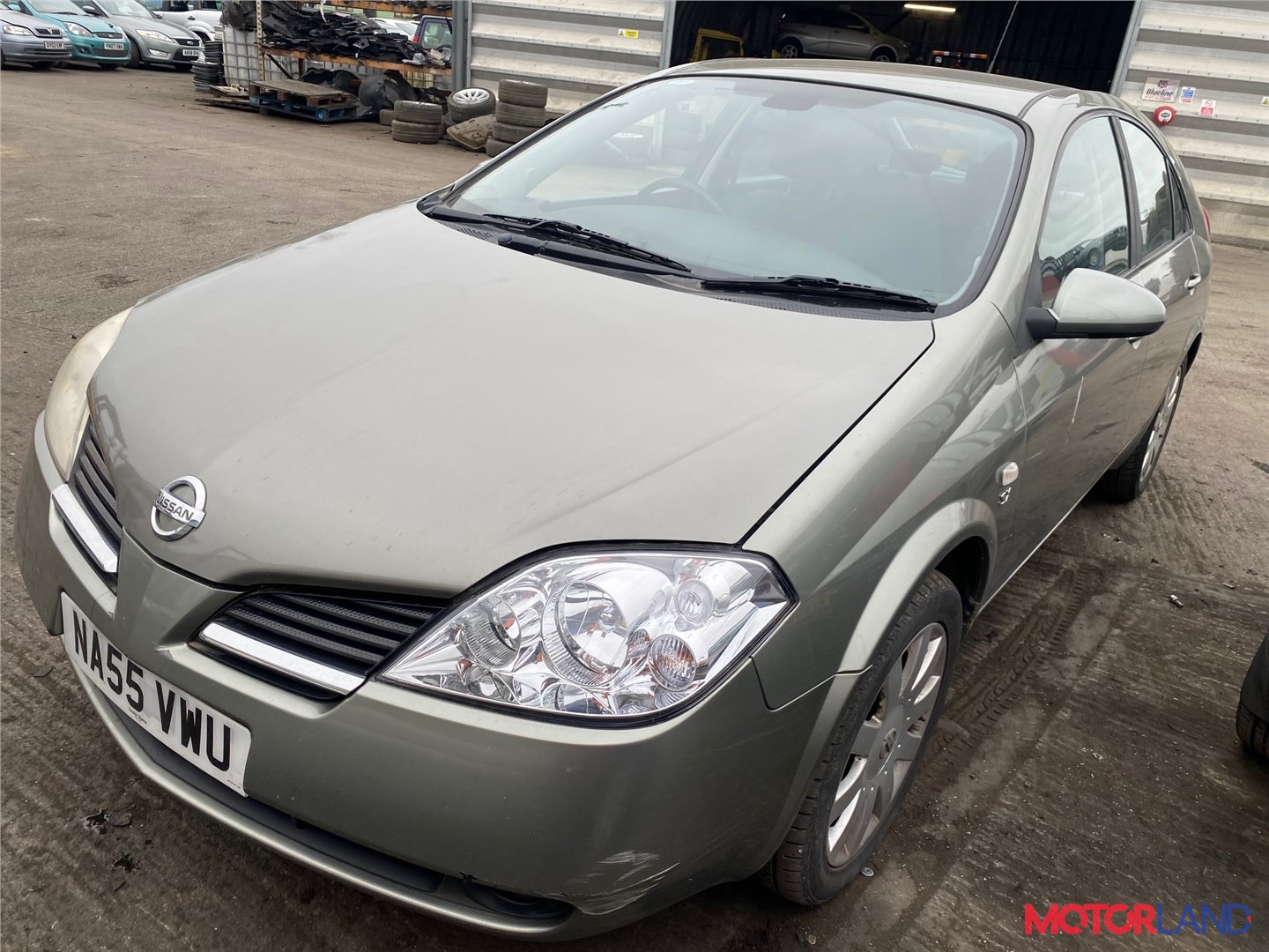 Недавно поступивший автомобиль Nissan Primera P12 2002-2007 - разборочный  номер t20845