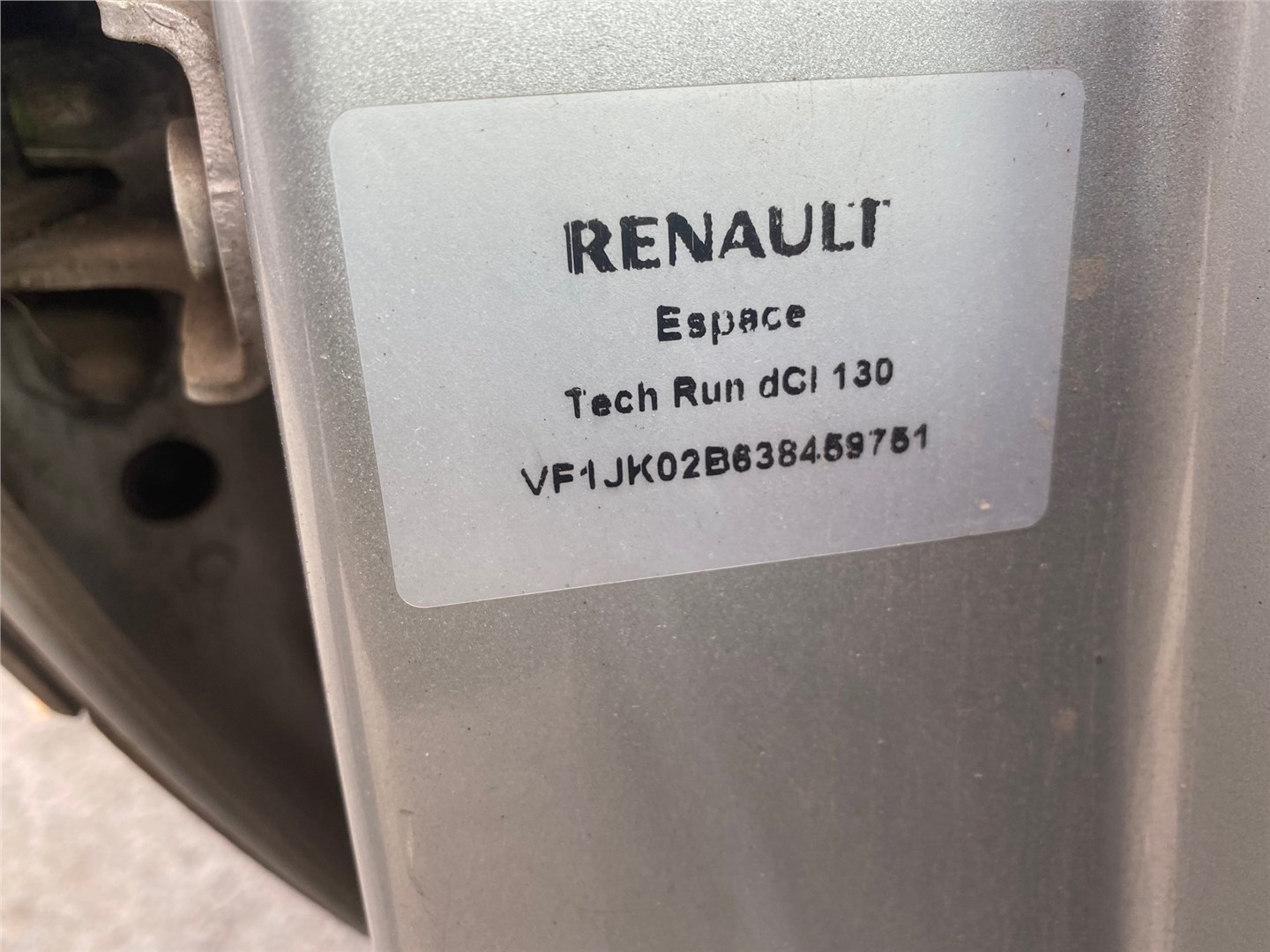 8200256337 Амортизатор подвески зад. левая=правая Renault Espace 4 2002- 2007
