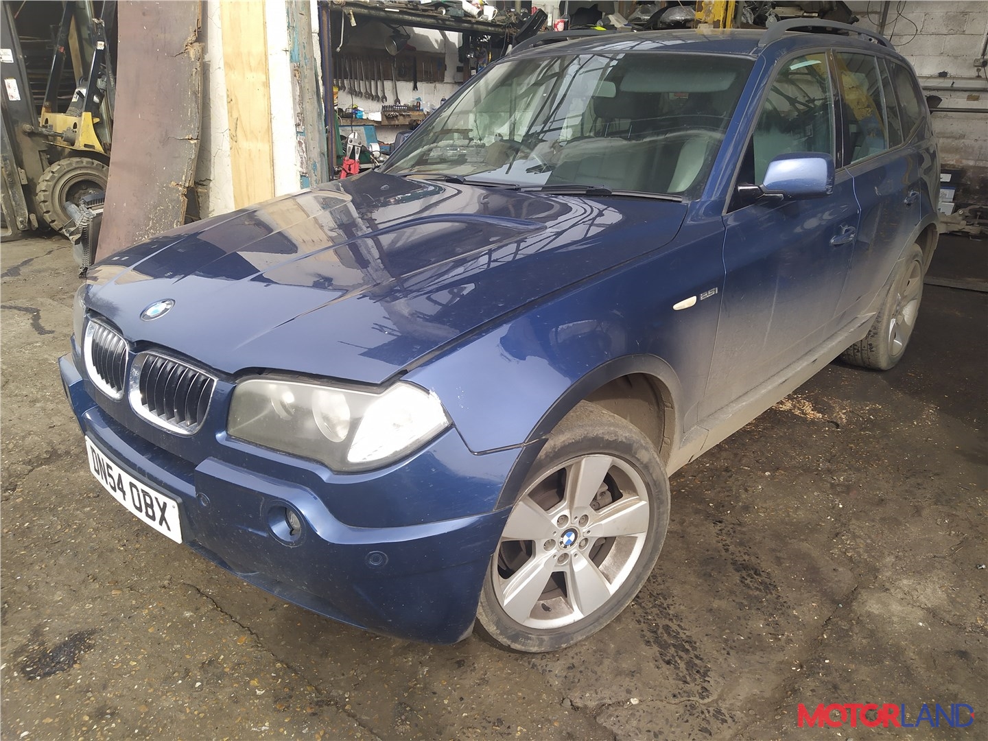 Недавно поступивший автомобиль BMW X3 E83 2004-2010 - разборочный номер  76306