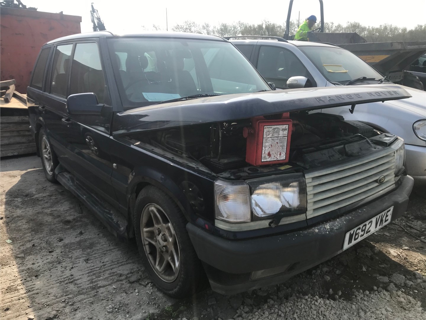 1165 Крыло перед. левая Land Rover Range Rover 2 1994-2003 2000 ALR