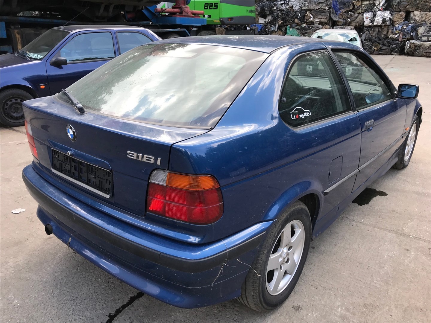 41518233864 Дверь боковая (легковая) BMW 3 E36 1991-1998 1998