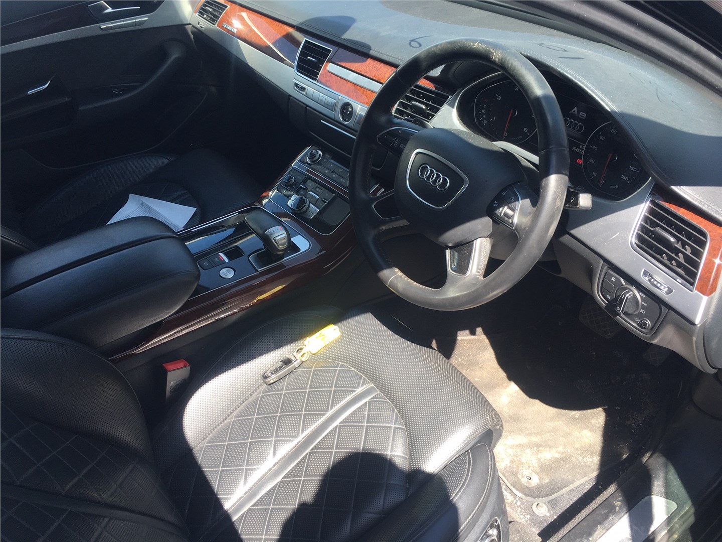 4h0857740 Замок ремня безопасности зад. левая=правая Audi A8 (D4) 2010-2017 2012
