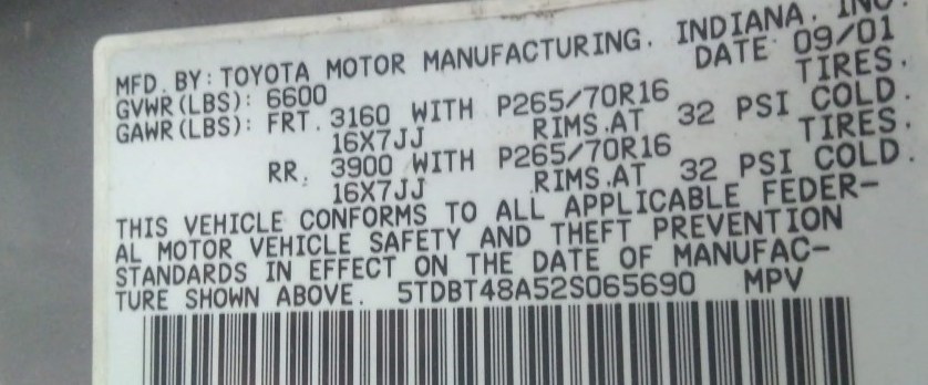 86280AF013 Усилитель звука Toyota Sequoia 2000-2008 2001