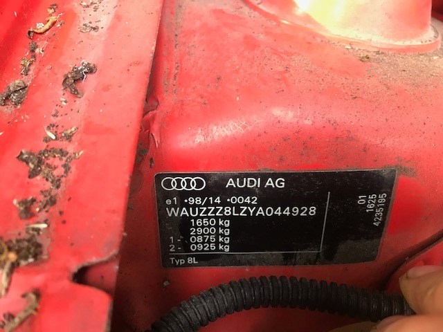 8L0941503B Кнопка обогрева стекла Audi A3 (8L1) 1996-2003 1999