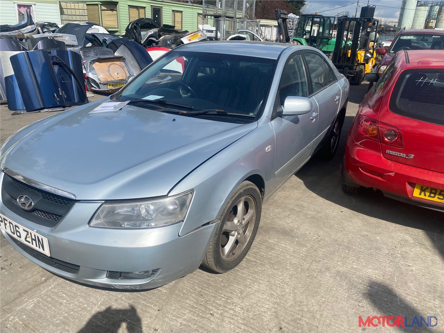 Недавно поступивший автомобиль Hyundai Sonata NF 2005-2010 - разборочный  номер t21080