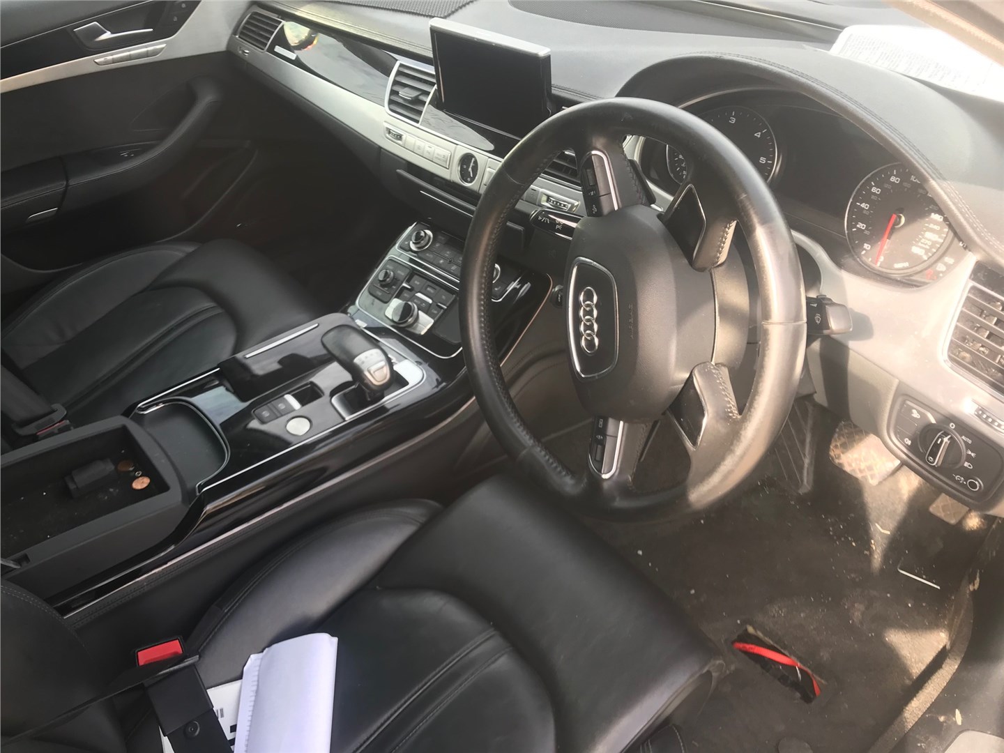 4H0857739 Замок ремня безопасности зад. левая Audi A8 (D4) 2010-2017 2012