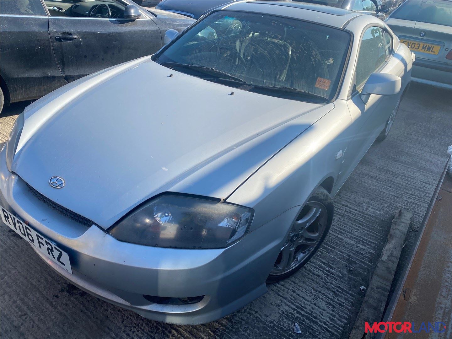 Недавно поступивший автомобиль Hyundai Coupe (Tiburon) 2002-2009 -  разборочный номер t21023