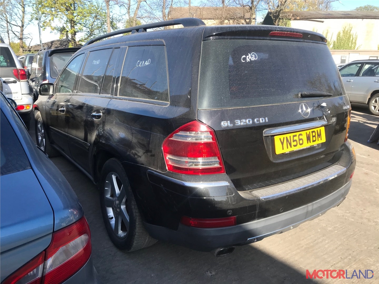 Недавно поступивший автомобиль Mercedes GL X164 2006-2012 - разборочный  номер t21179