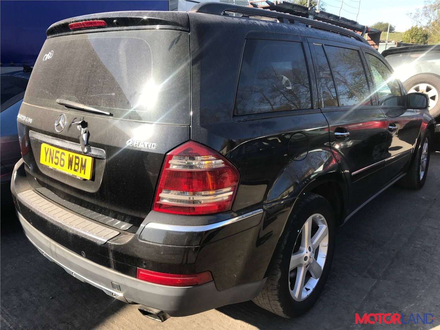 Недавно поступивший автомобиль Mercedes GL X164 2006-2012 - разборочный  номер t21179