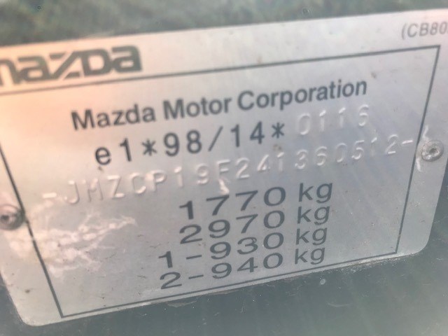 FPD515035D Вентилятор радиатора Mazda Premacy 1999-2005 2002 FPD5-15-035D