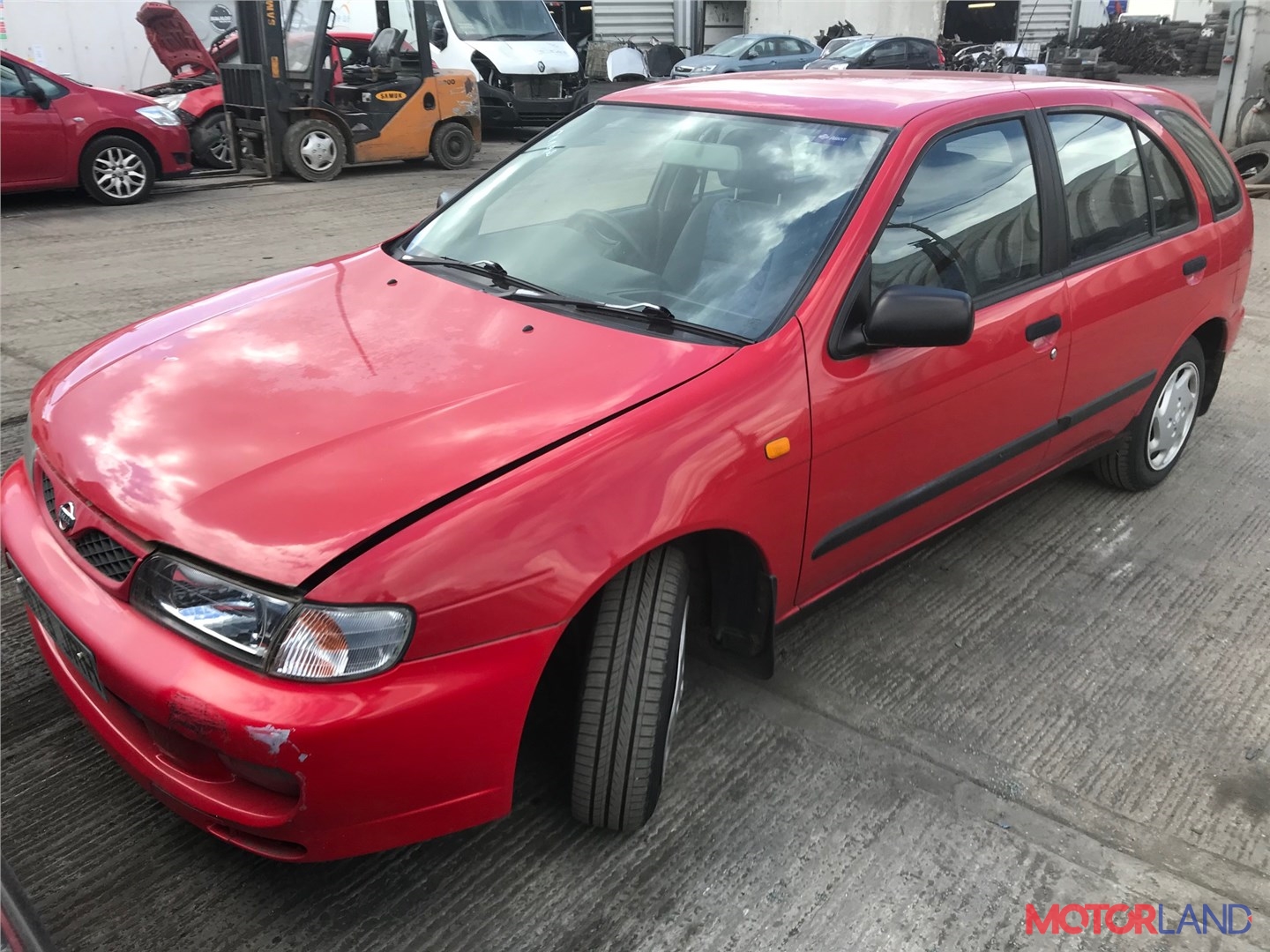 Недавно поступивший автомобиль Nissan Almera N15 1995-2000 - разборочный  номер t21218