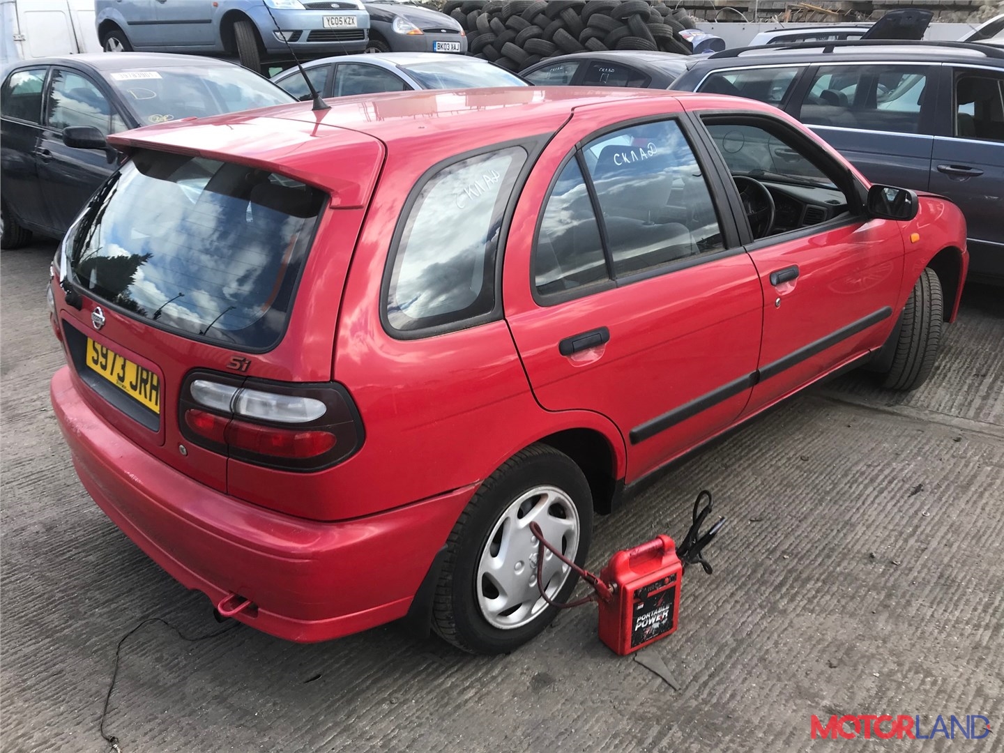 Недавно поступивший автомобиль Nissan Almera N15 1995-2000 - разборочный  номер t21218