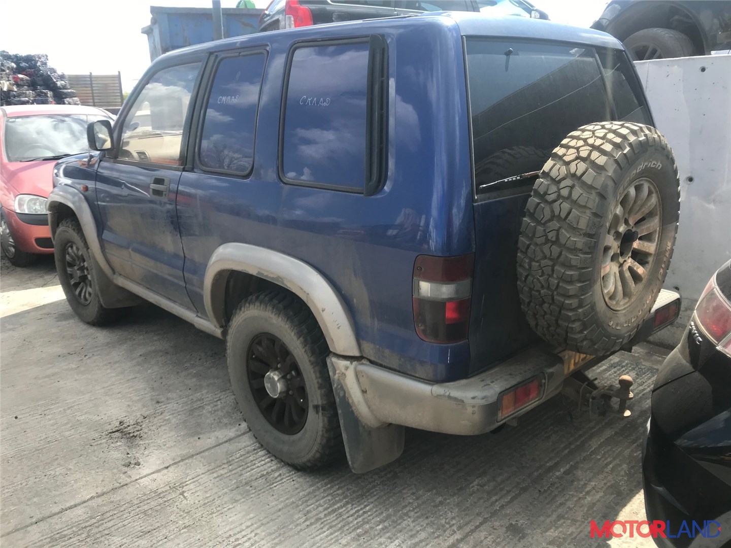 Недавно поступивший автомобиль Isuzu Trooper - разборочный номер t21527