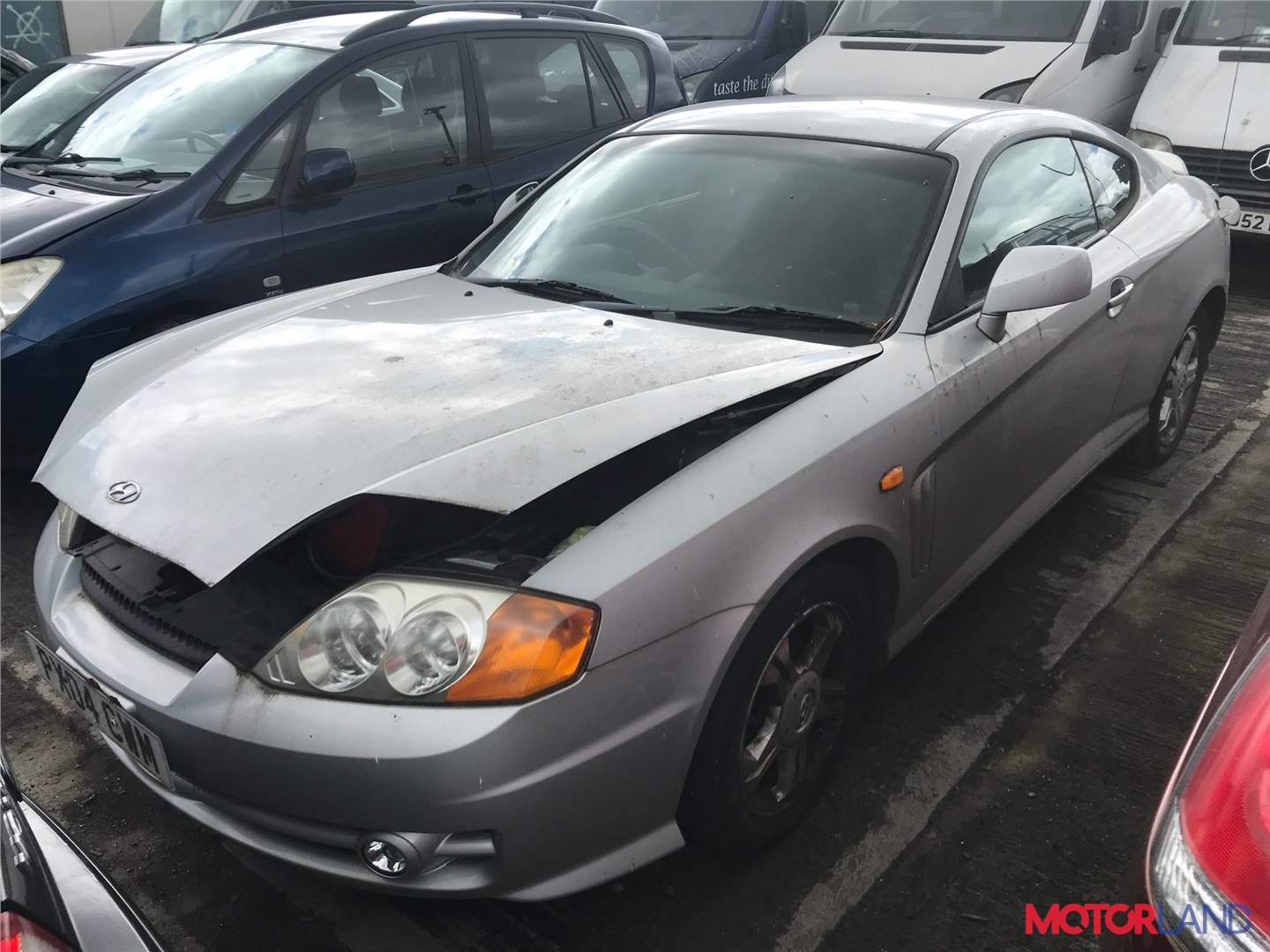 Недавно поступивший автомобиль Hyundai Coupe (Tiburon) 2002-2009 -  разборочный номер t21399