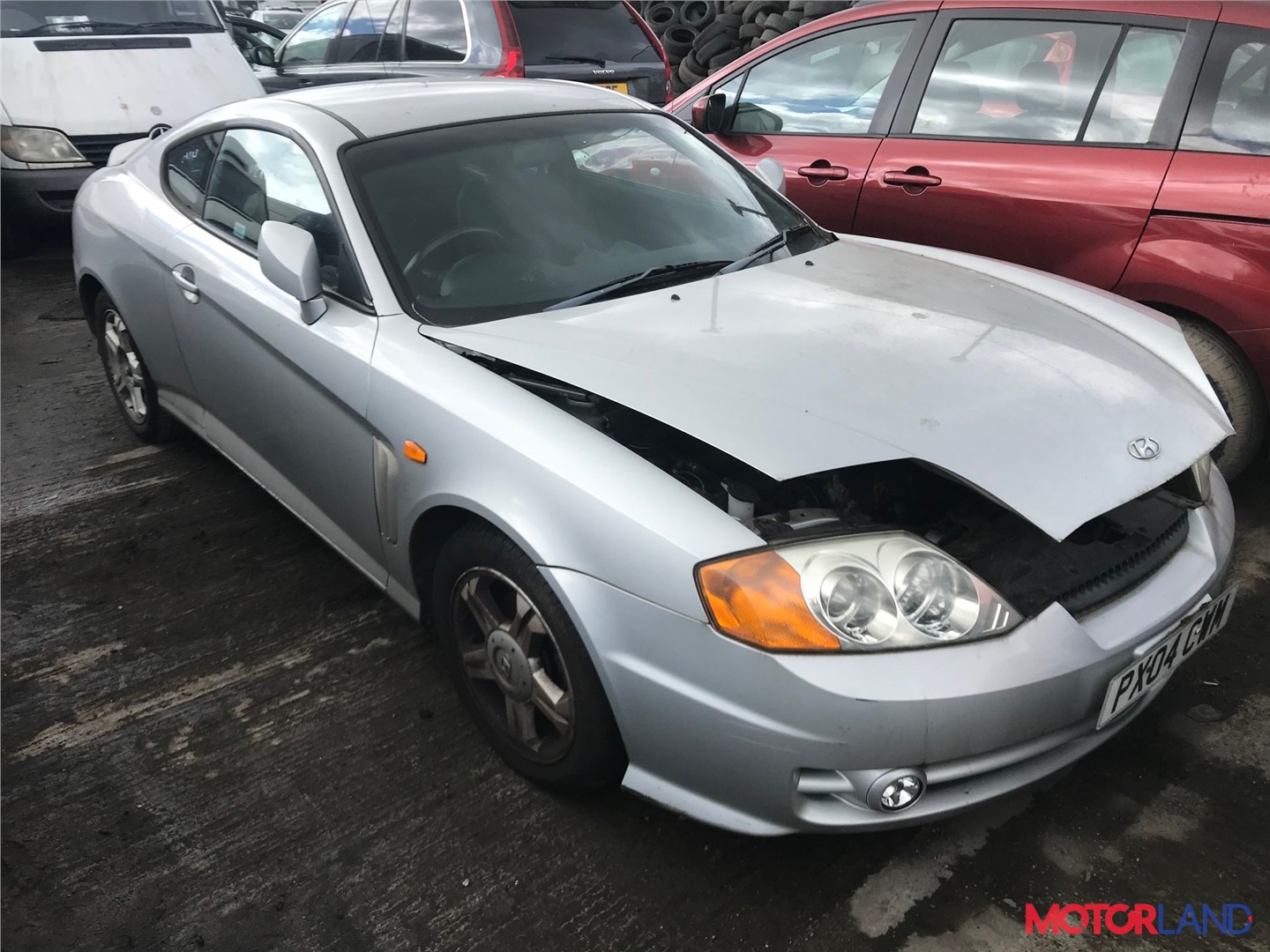 Недавно поступивший автомобиль Hyundai Coupe (Tiburon) 2002-2009 -  разборочный номер t21399