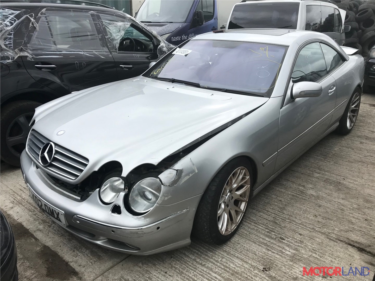 Недавно поступивший автомобиль Mercedes CL W215 1999-2006 - разборочный  номер t21526