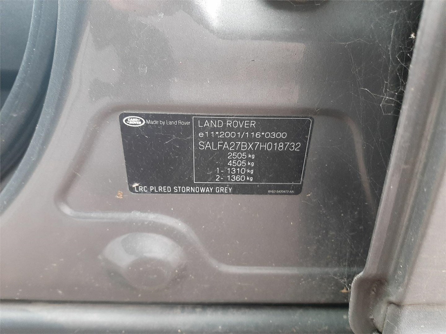 LR005751 Молдинг бампера зад. левая=правая Land Rover Freelander 2 2007-2014 2007
