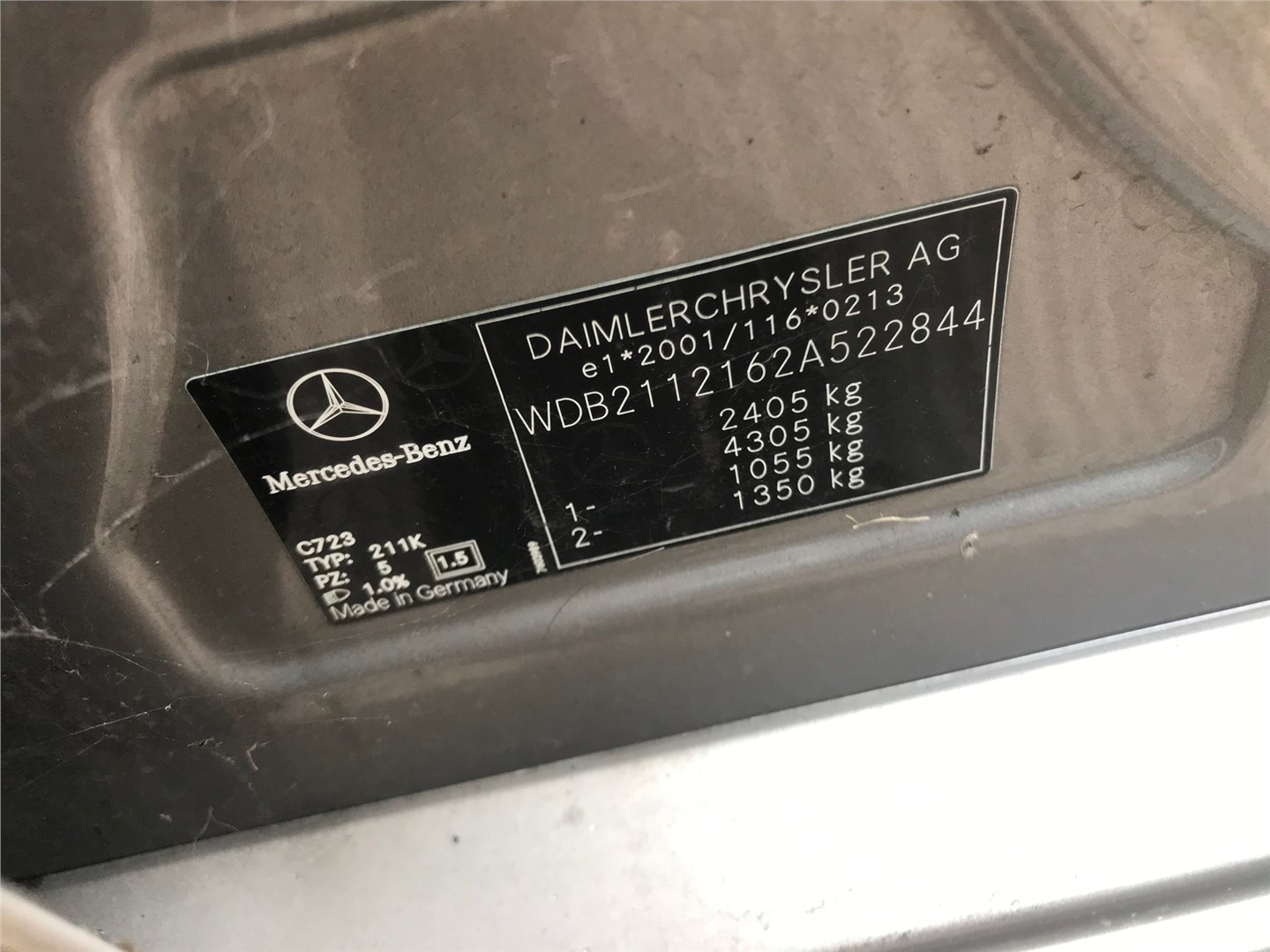 A2114701641 Датчик уровня топлива Mercedes-Benz E-Class W211 2002-2009 2004