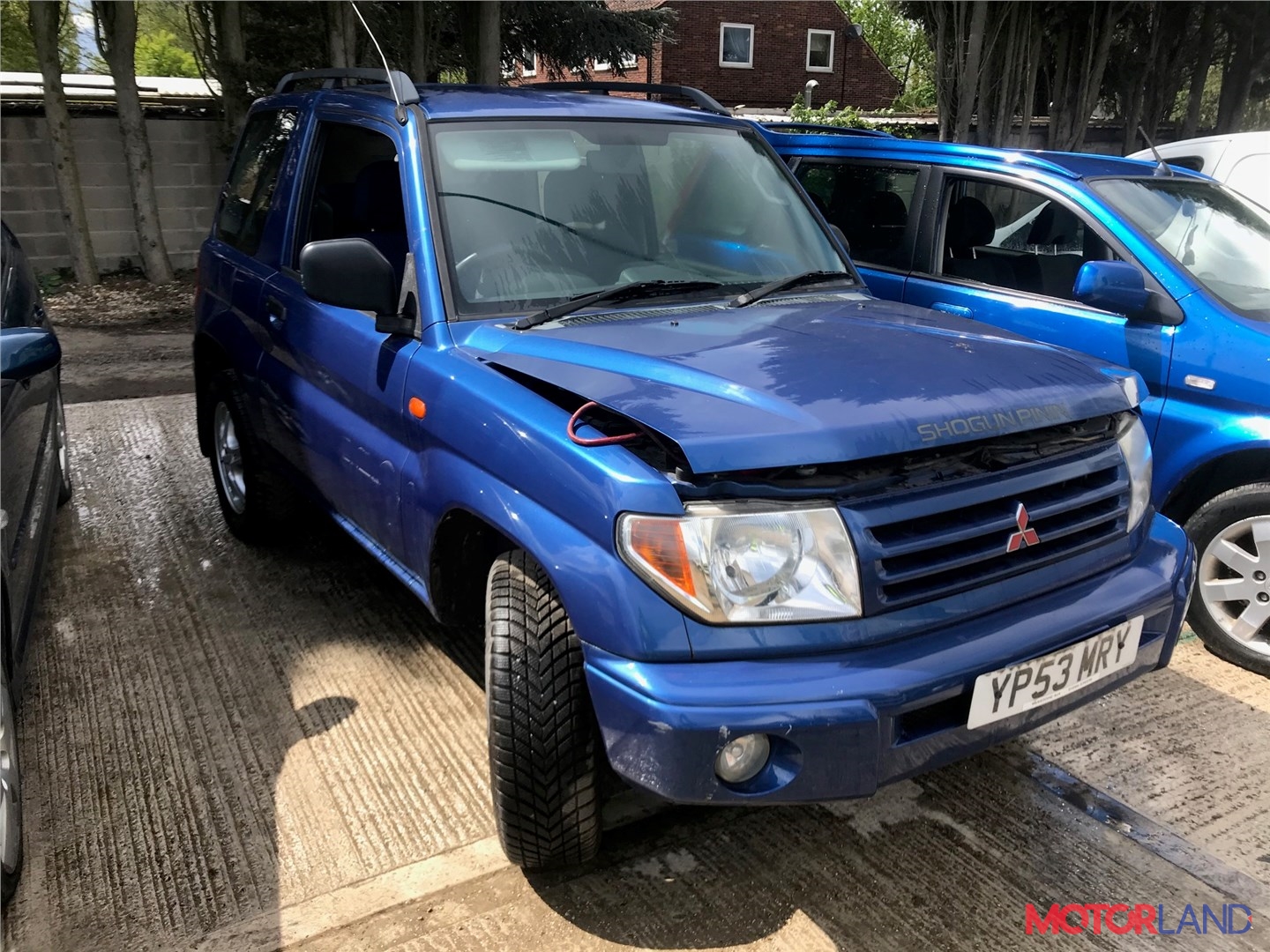 Недавно поступивший автомобиль Mitsubishi Pajero Pinin - разборочный номер  t21423