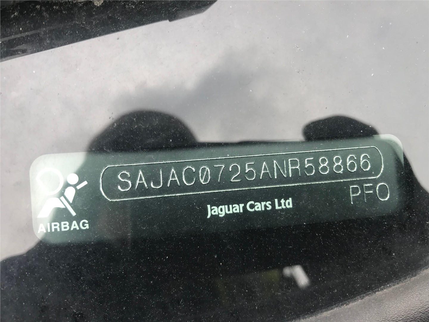 8X2316E600AC Подушка безопасности боковая (в дверь) правая Jaguar XF 2007–2012 2009