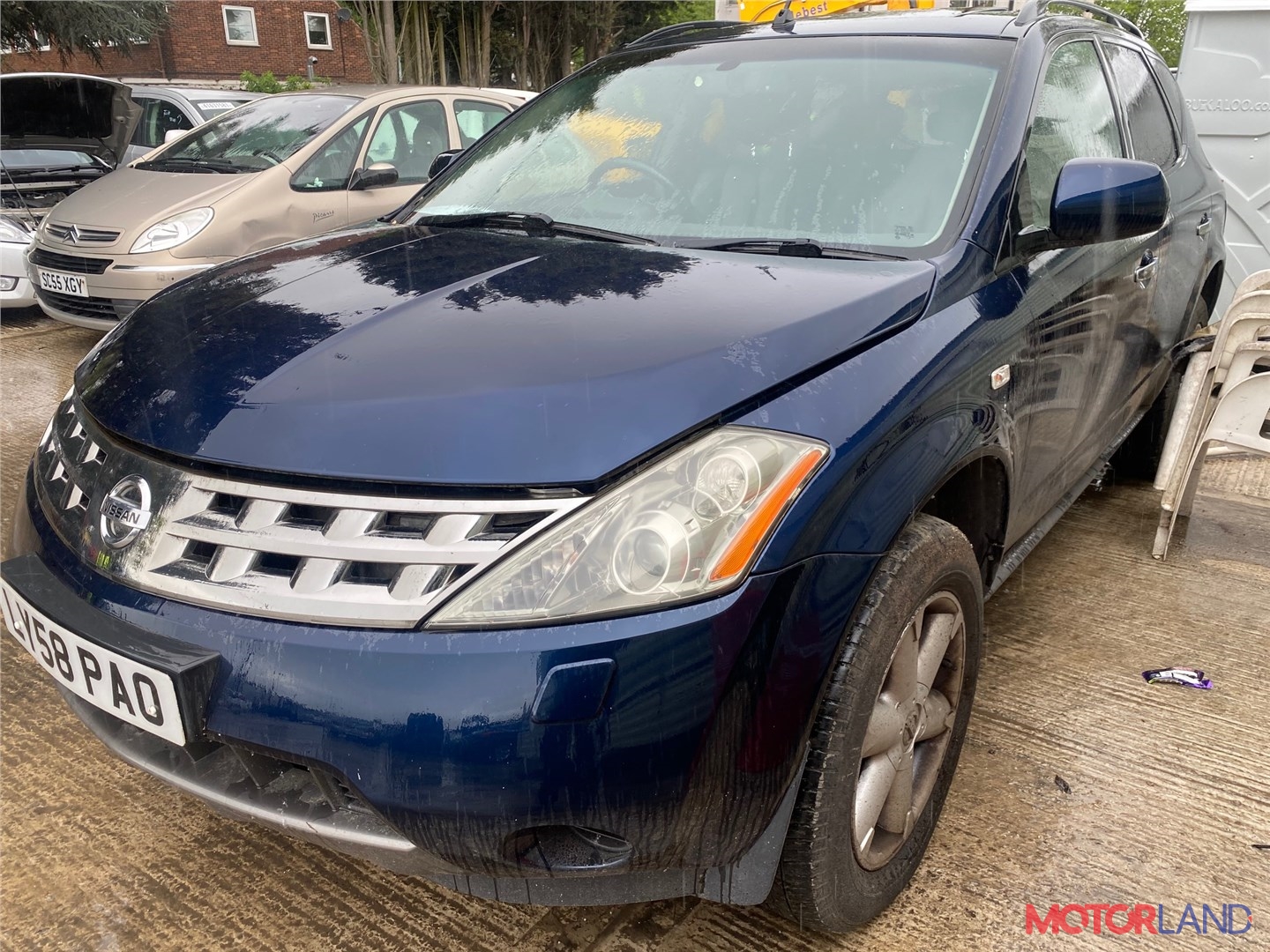 Недавно поступивший автомобиль Nissan Murano 2002-2008 - разборочный номер  t21609