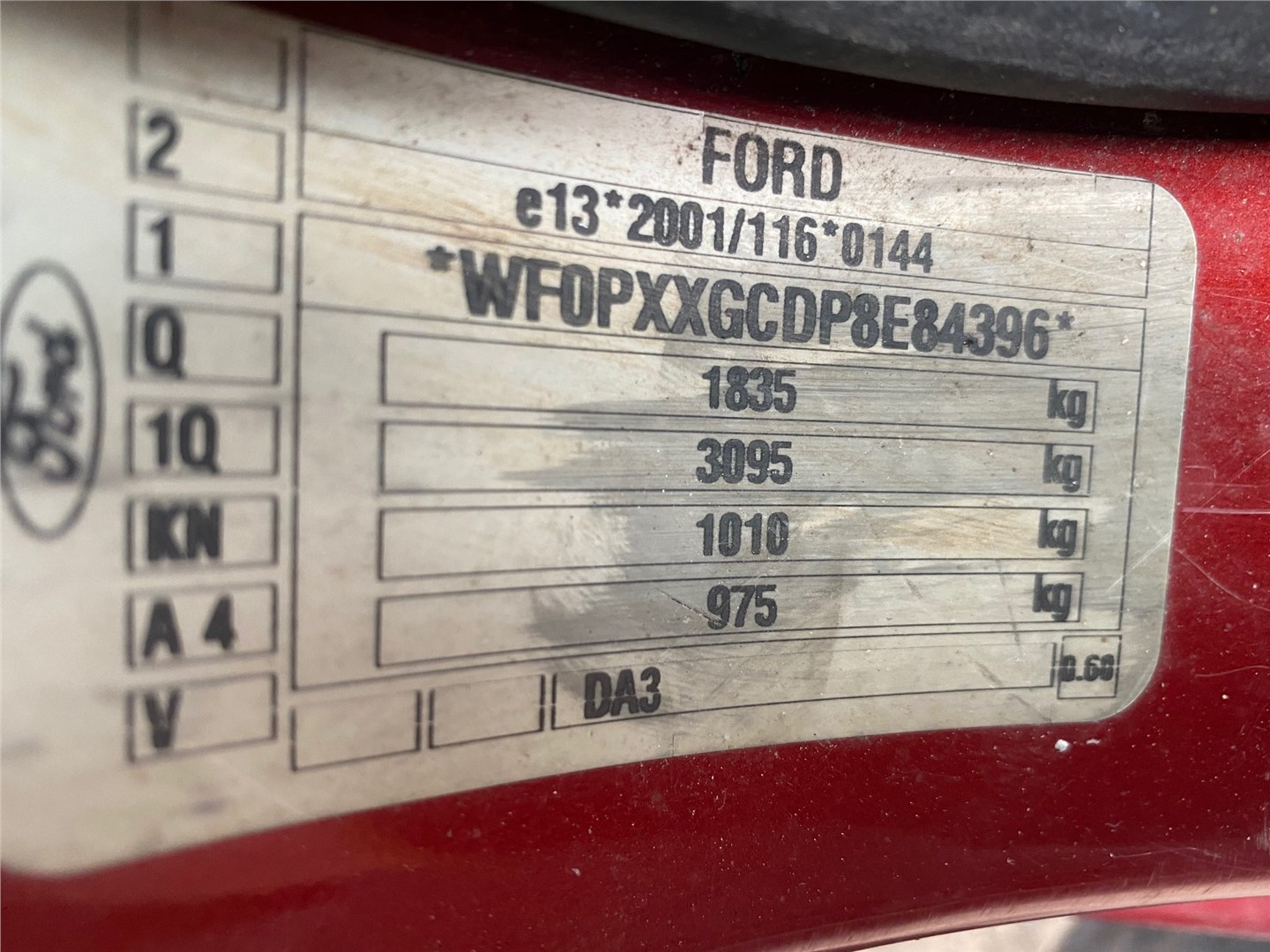 5012194 Петля двери перед. правая Ford Focus 2 2008-2011 2008
