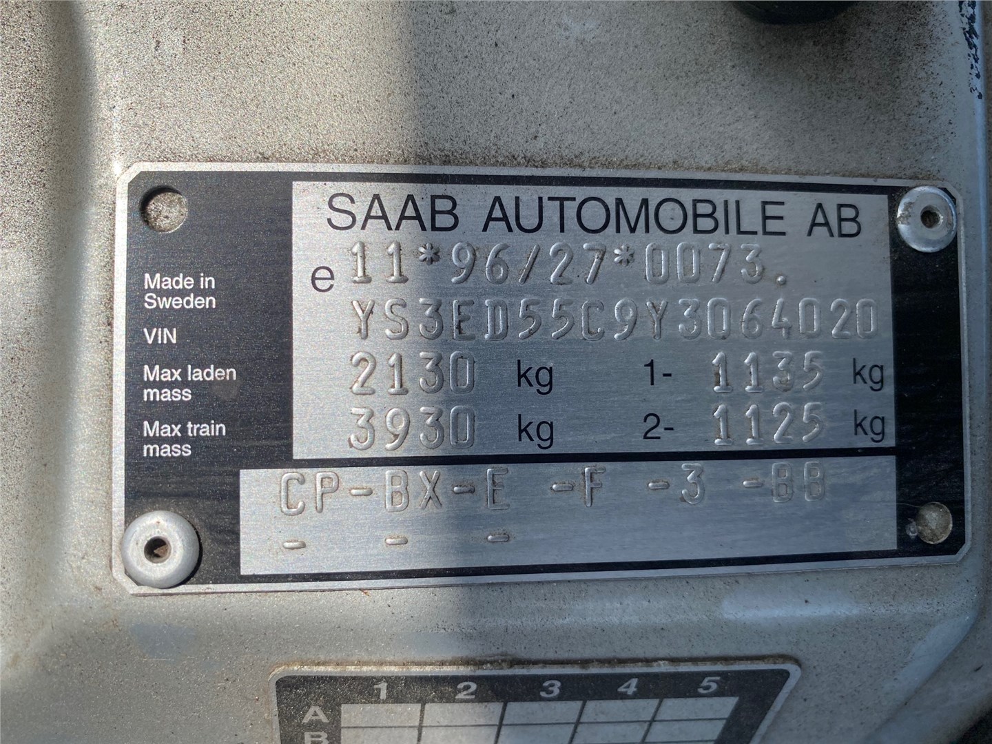 M19620 Кнопка аварийки Saab 9-5 1997-2005 2000