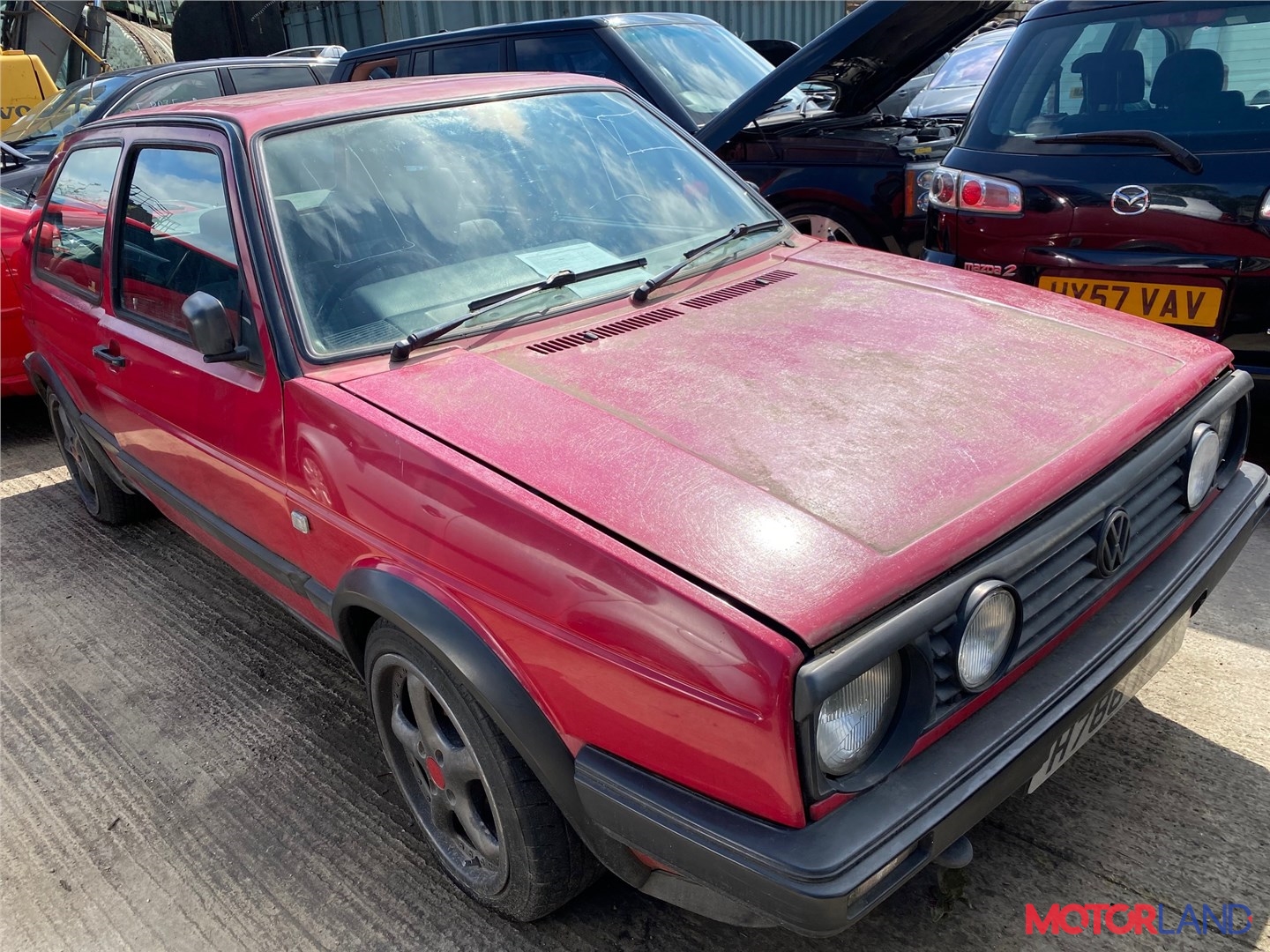 Недавно поступивший автомобиль Volkswagen Golf 2 1983-1992 - разборочный  номер t21745