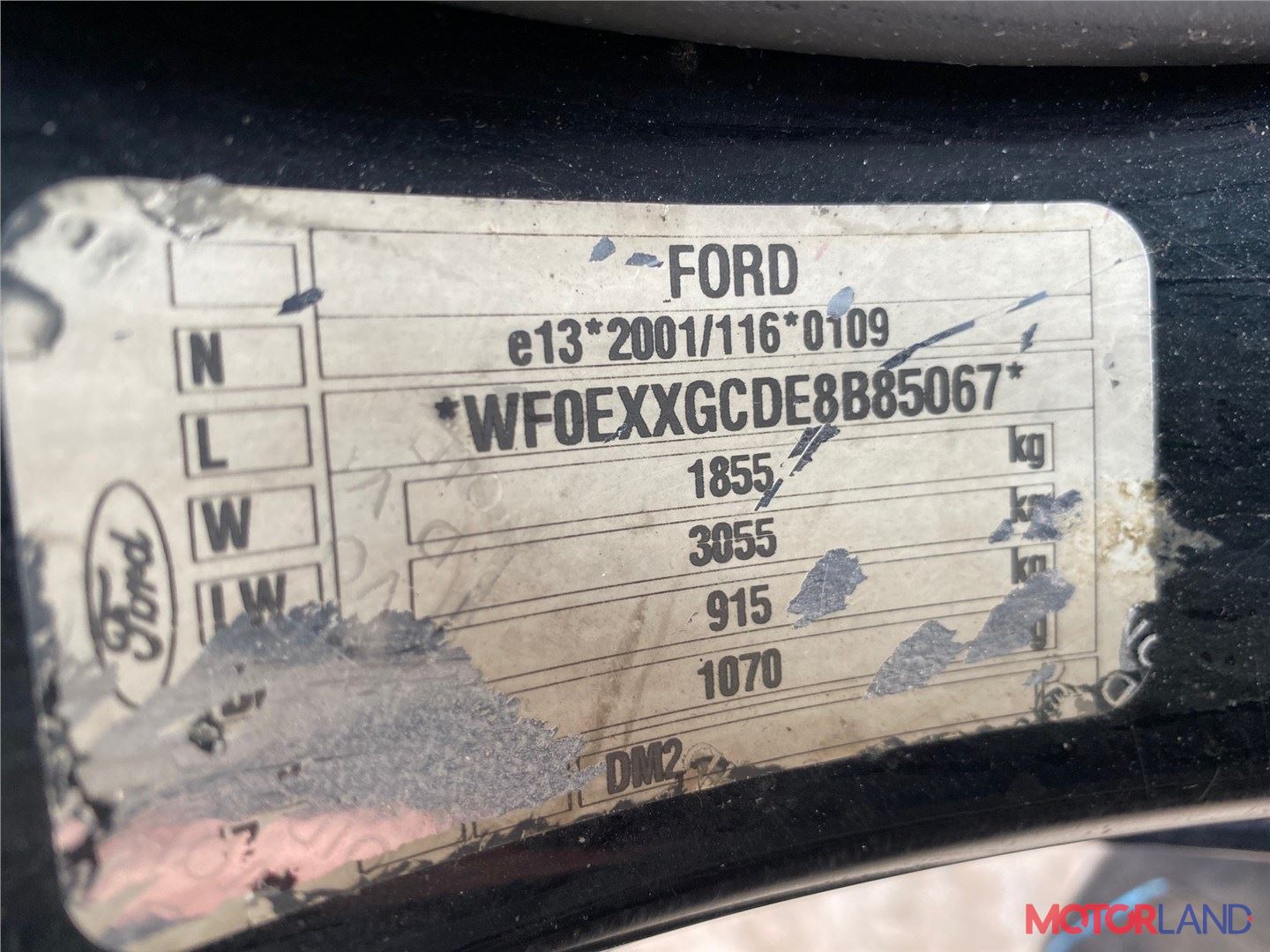 Ford C-Max 2002-2010, разборочный номер T21757 #6