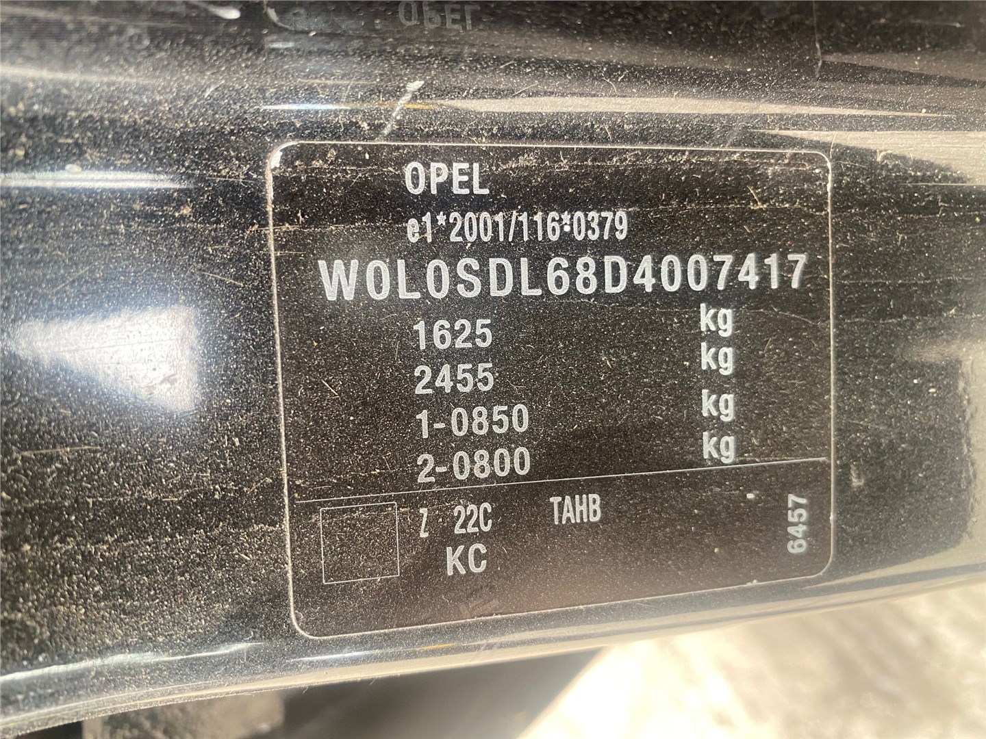 13307079 Измеритель потока воздуха (расходомер) Opel Corsa D 2011-2014 2012