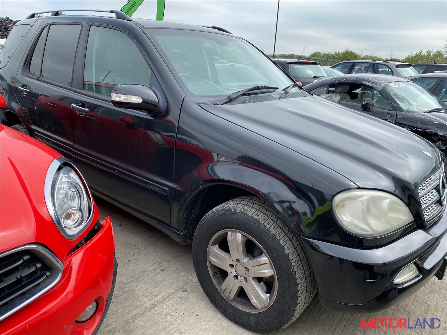 Недавно поступивший автомобиль Mercedes ML W163 1998-2004 - разборочный  номер t23881