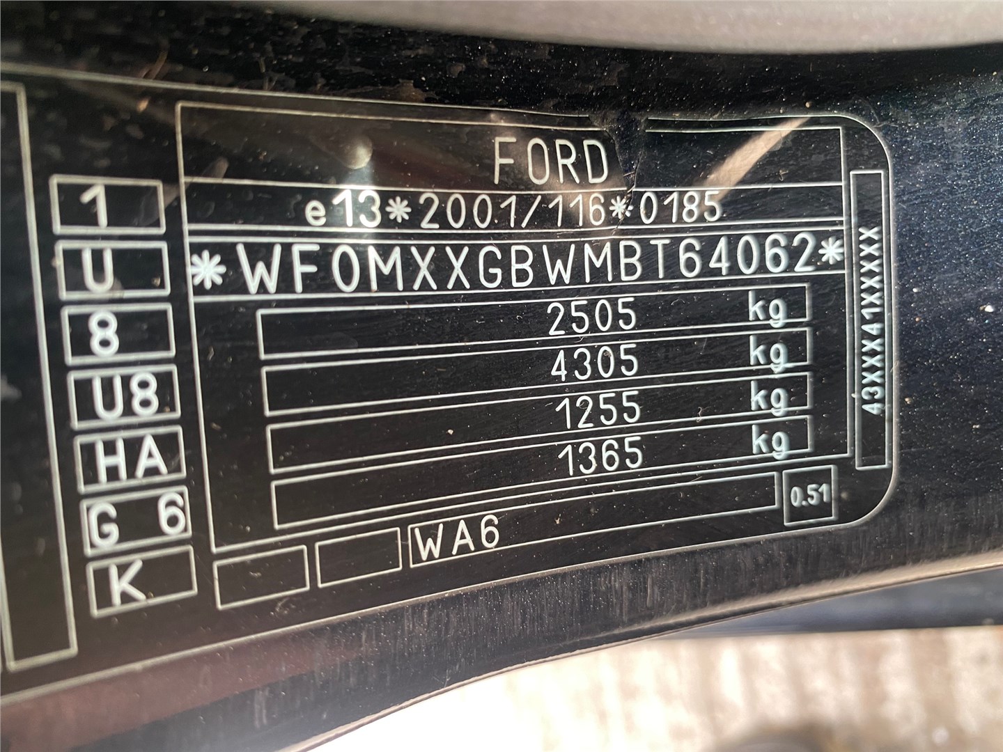 1827181 Полуось (приводной вал, шрус) перед. правая Ford Galaxy 2010-2015 2011