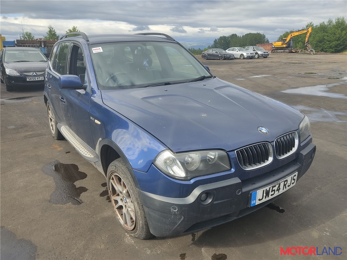 Недавно поступивший автомобиль BMW X3 E83 2004-2010 - разборочный номер x703