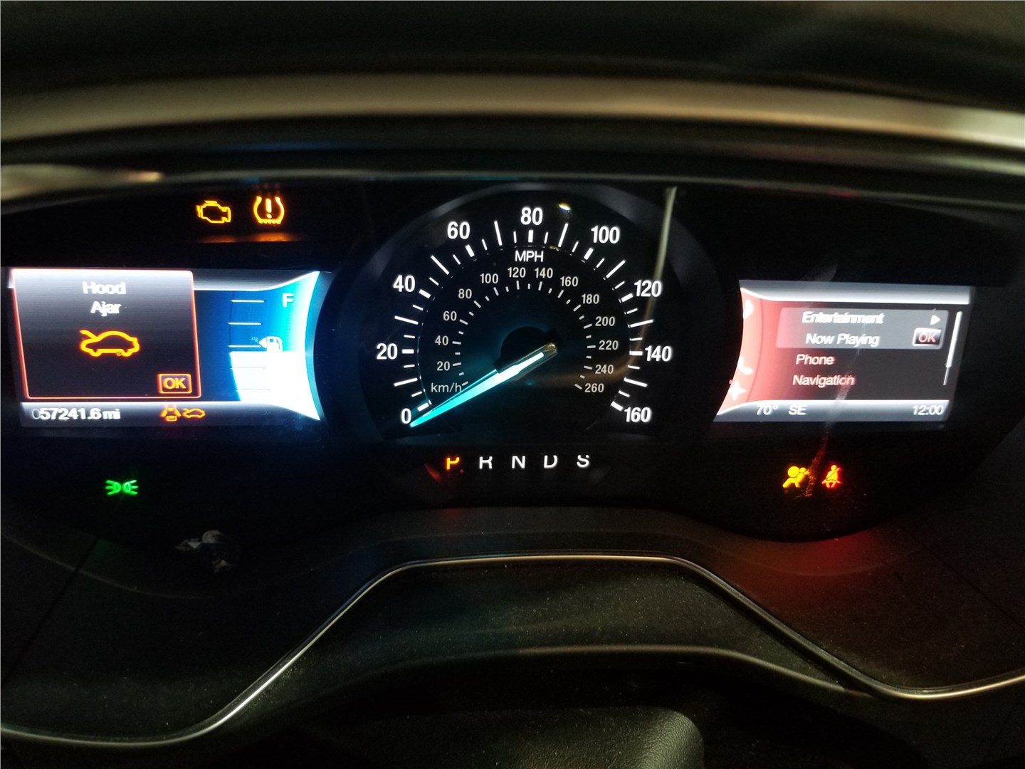 dg9t19h464cc Блок управления навигацией Ford Fusion 2012-2016 USA 2014