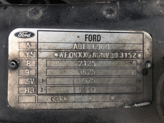 93BB17K624BA Двигатель (насос) омывателя Ford Scorpio 1994-1998 1997