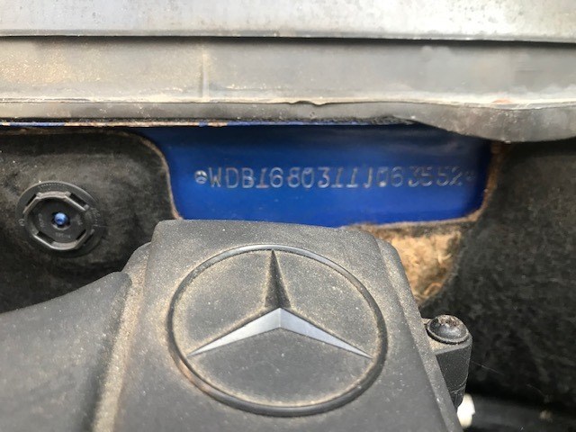 A1687250109 Стекло форточки двери перед. левая Mercedes-Benz A-Class W168 1997-2004 1998