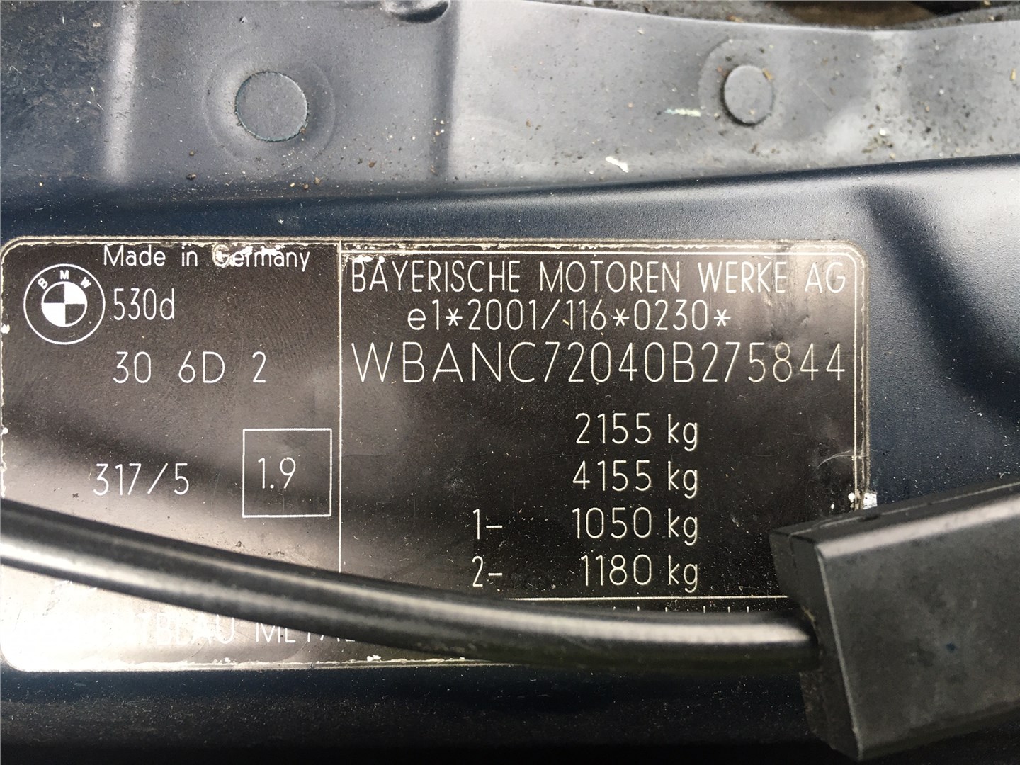 7789999 Клапан рециркуляции газов (EGR) BMW 5 E60 2003-2009 2004