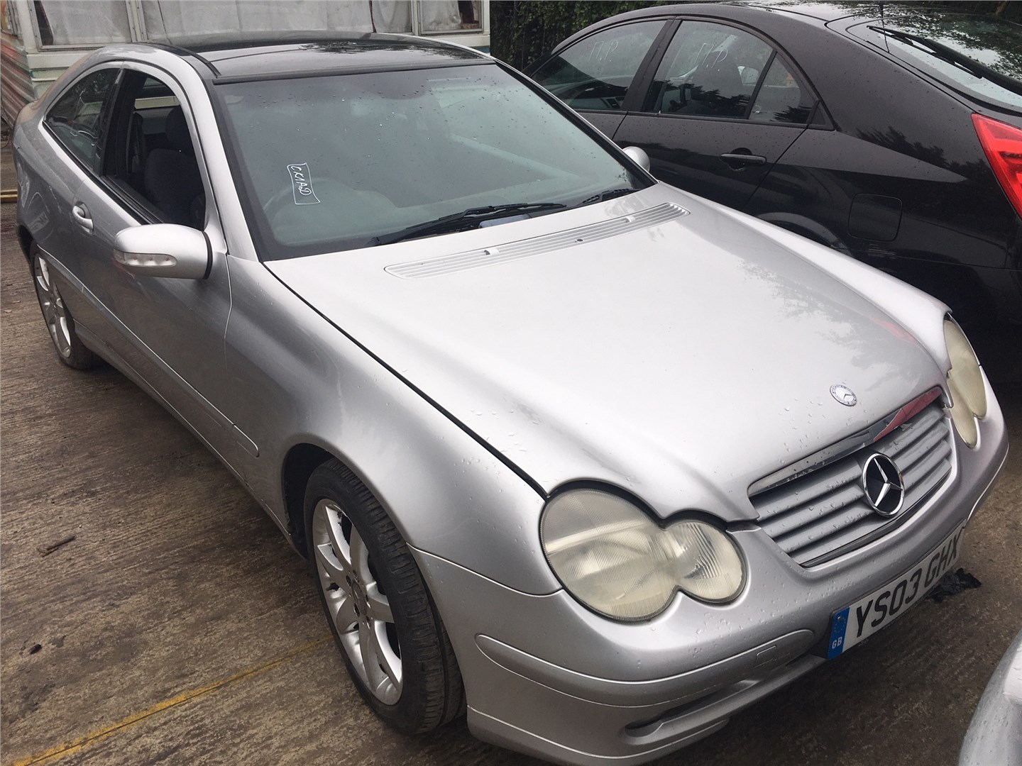 a2088100117 Зеркало салона Mercedes-Benz C-Class W203 2000-2007 2003
