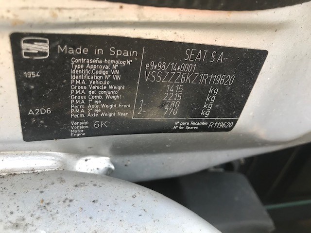 6K0965453 Бачок омывателя Seat Ibiza 2 1999-2002 2002